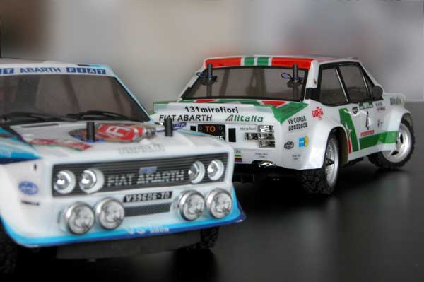 Fiat 131 Abarth the Rally legends