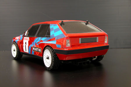 The Rally legends by Italtrading the Red Delta 4WD