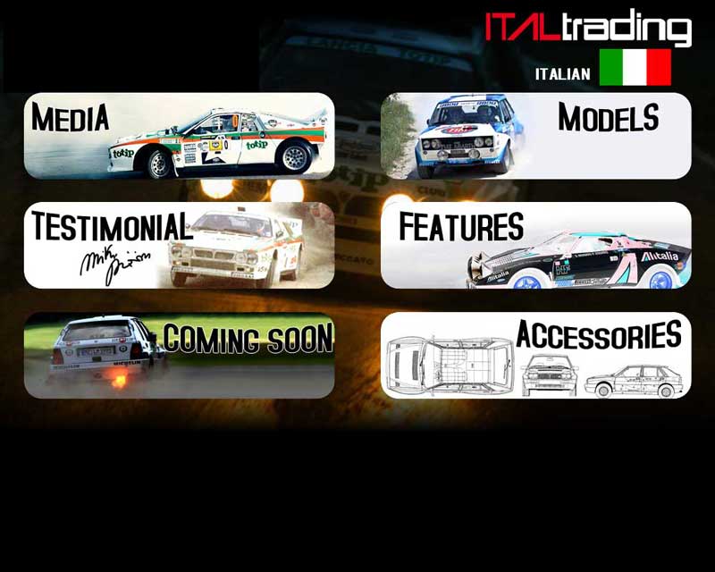 menu The Rally Legends by Italtrading
